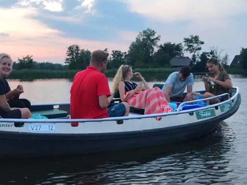 Lekker op het water