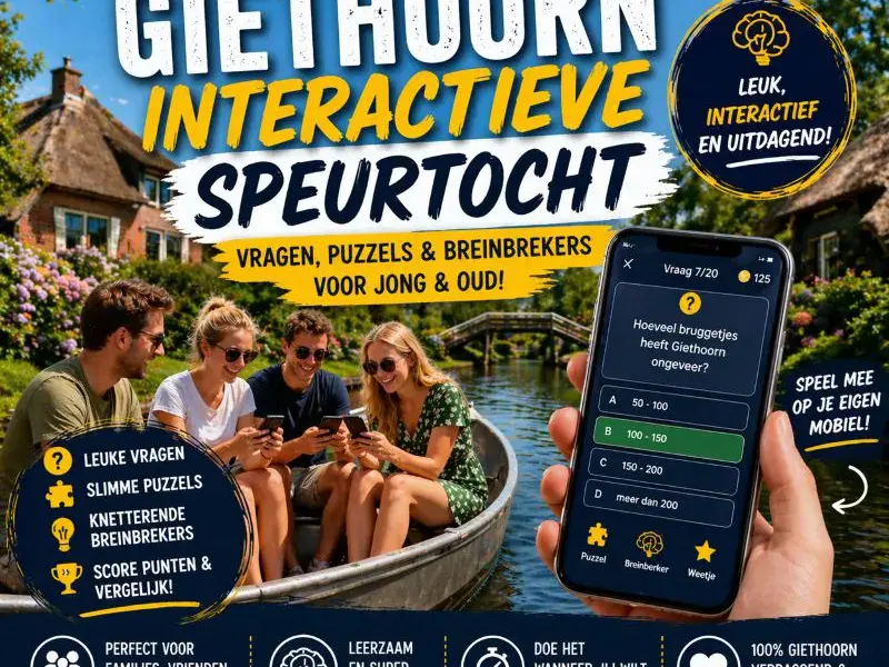 Giethoorn Interactive Scavenger Hunt